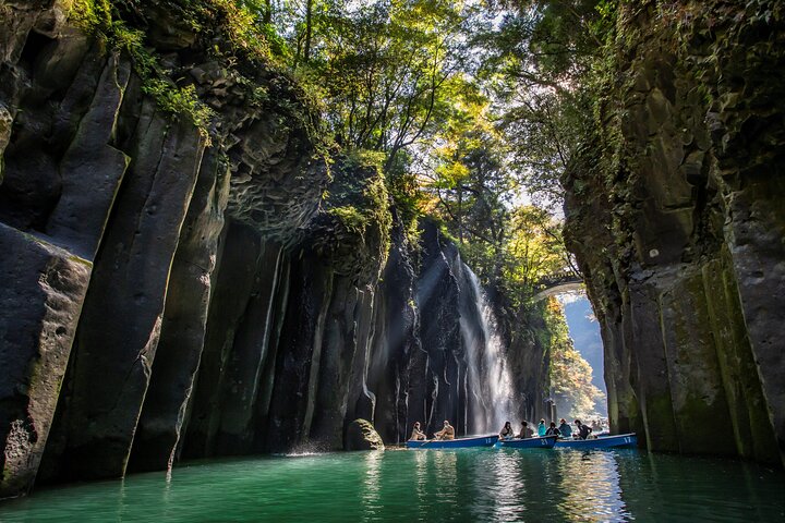 1Day Tour of Aso and Takachiho(Optional Return via ASOBOY! Train)
