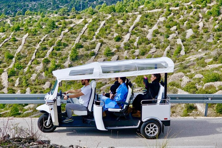 Hvar Lavender Fields,Stone Villages & Scenic Views by eTuk Tuk