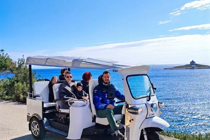 Hvar Lavender Fields,Stone Villages & Scenic Views by eTuk Tuk