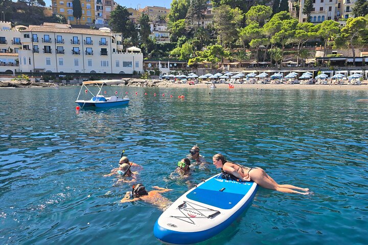Half Day Private Guided Boat Tour in Taormina