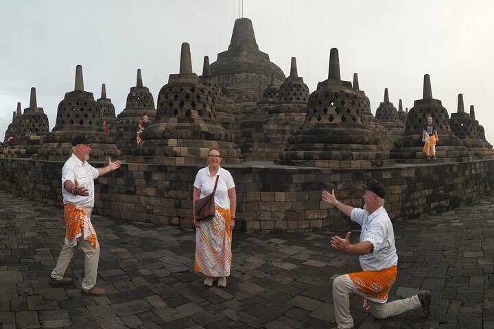 Half day Borobudur temple Climb Up Tour