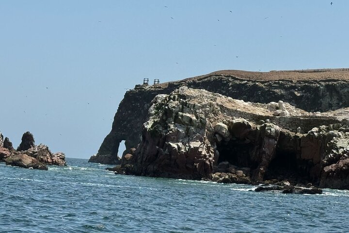 Ballestas Islands from San Martin Port