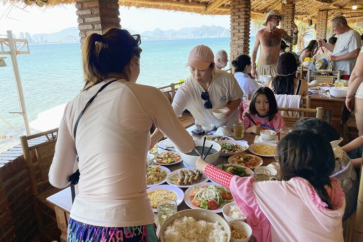 Coral Reef Snorkeling and Floating Bar Party from Nha Trang