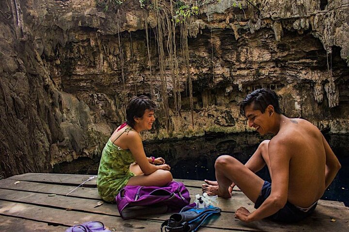Uxmal, two Amazing Cenotes & Local Food Tour from Mérida