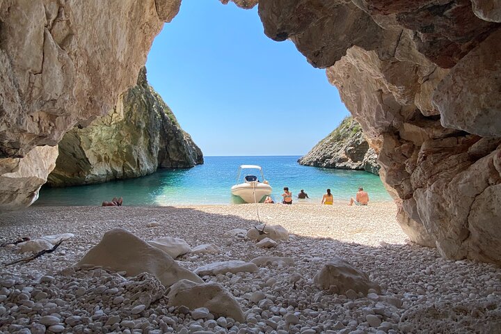Secret Blue Gem Cave & Grama Bay Boat Tours Vlore