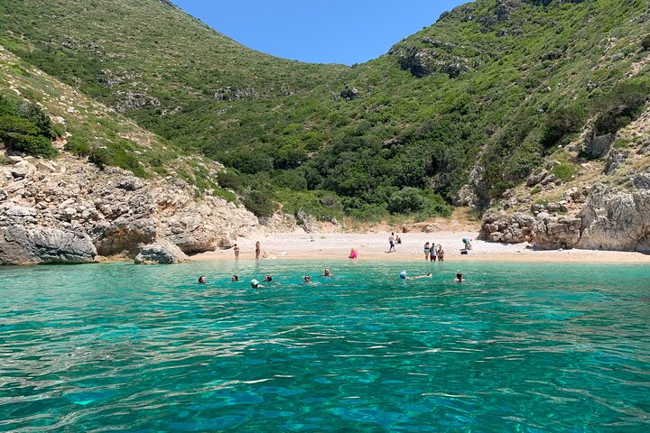 Secret Blue Gem Cave & Grama Bay Boat Tours Vlore