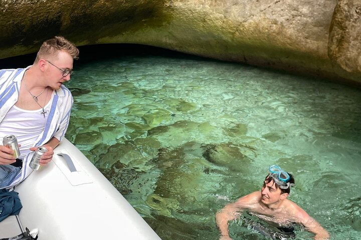 Secret Blue Gem Cave & Grama Bay Boat Tours Vlore