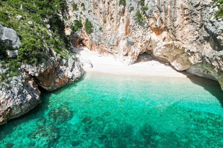 Secret Blue Gem Cave & Grama Bay Boat Tours Vlore