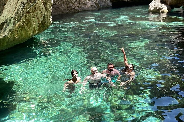 Secret Blue Gem Cave & Grama Bay Boat Tours Vlore
