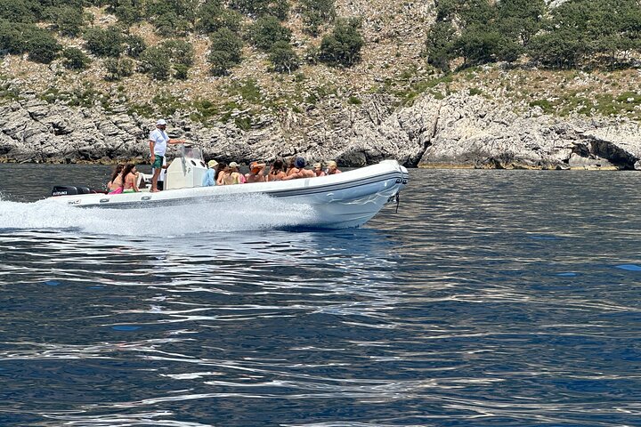 Secret Blue Gem Cave & Grama Bay Boat Tours Vlore