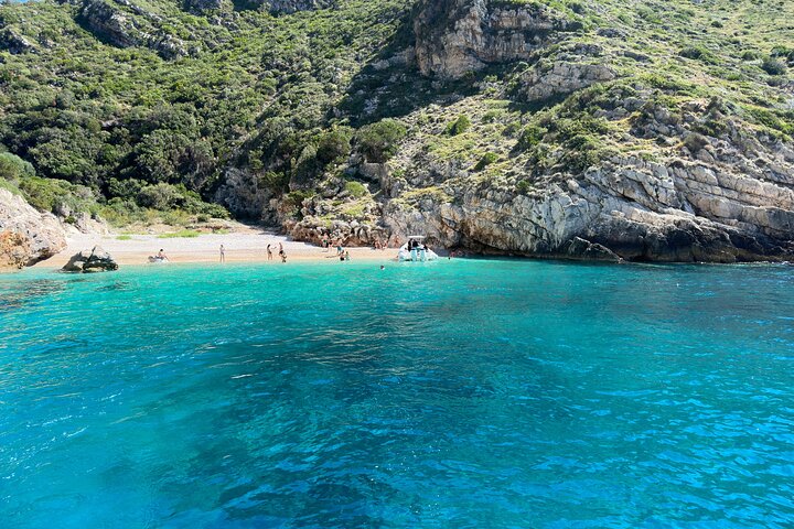 Secret Blue Gem Cave & Grama Bay Boat Tours Vlore
