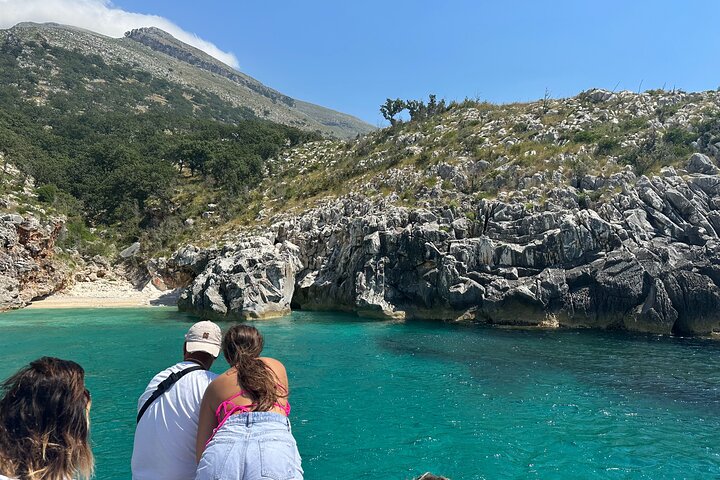 Secret Blue Gem Cave & Grama Bay Boat Tours Vlore