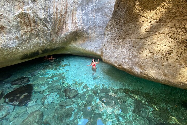 Secret Blue Gem Cave & Grama Bay Boat Tours Vlore
