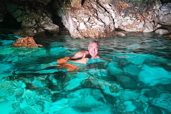 Secret Blue Gem Cave & Grama Bay Boat Tours Vlore