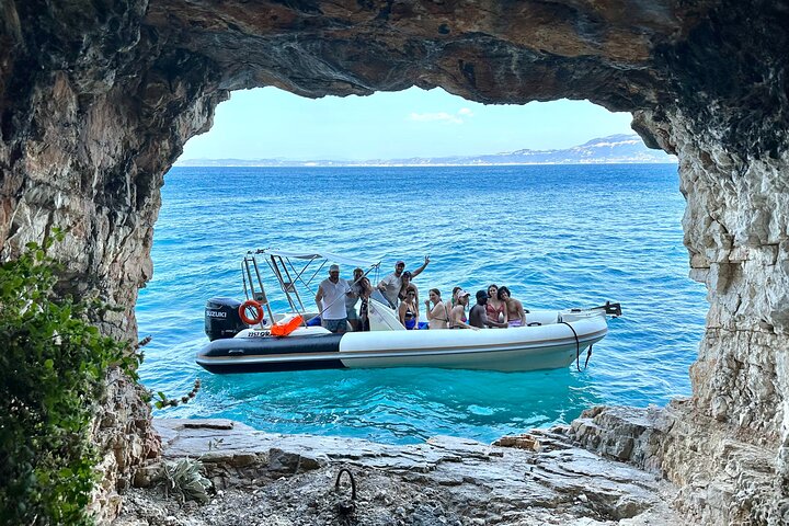 Speed Boat Trip to Sazan Island, Haxhi Ali Cave and Karaburun