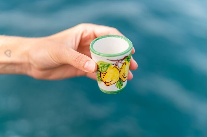 From Sorrento: Positano & Amalfi Coast Boat Tour with Pick Up