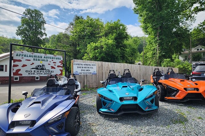 Explore the Great Smoky Mountains in a Polaris Slinsghot