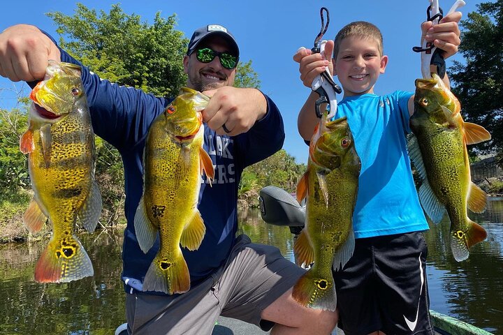 Private Exotic Freshwater Fishing Charter in South Florida