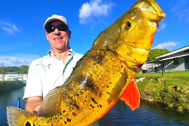 Private Exotic Freshwater Fishing Charter in South Florida