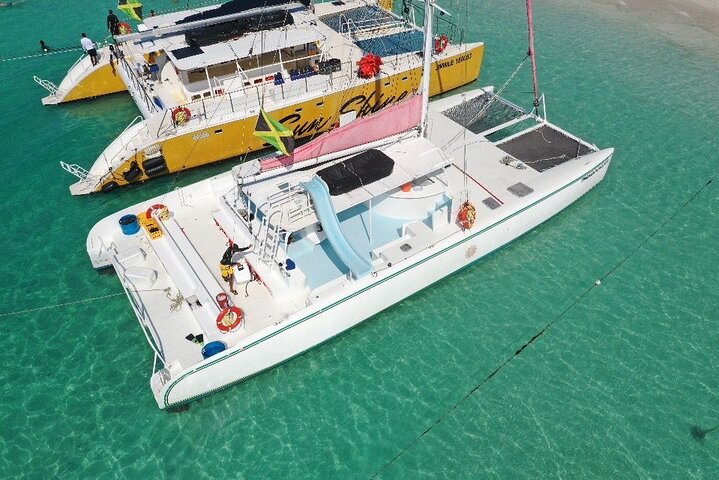 SUNSET PARTY CATAMARAN Ricks Cafe ADULTS ONLY DJ Montego Bay