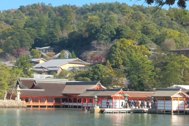 Hiroshima Cruise Pickup : Miyajima & Peace Park Tour with car