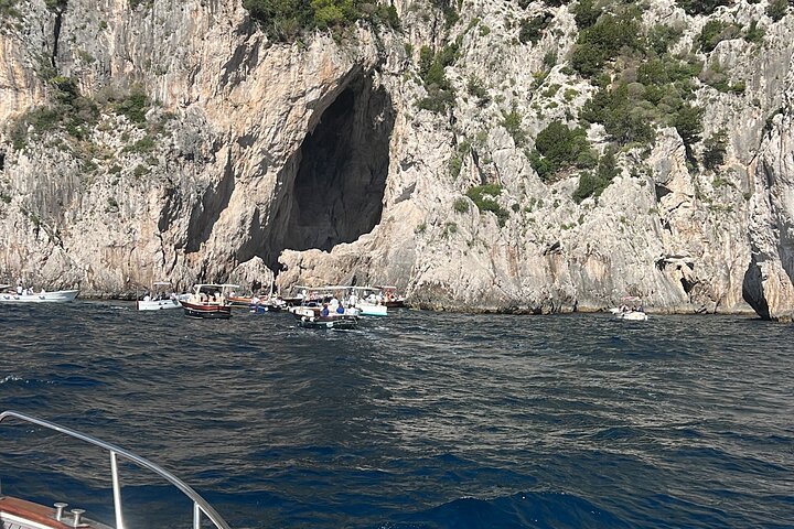 Private Boat Tour of Capri from Sorrento or Positano or Capri