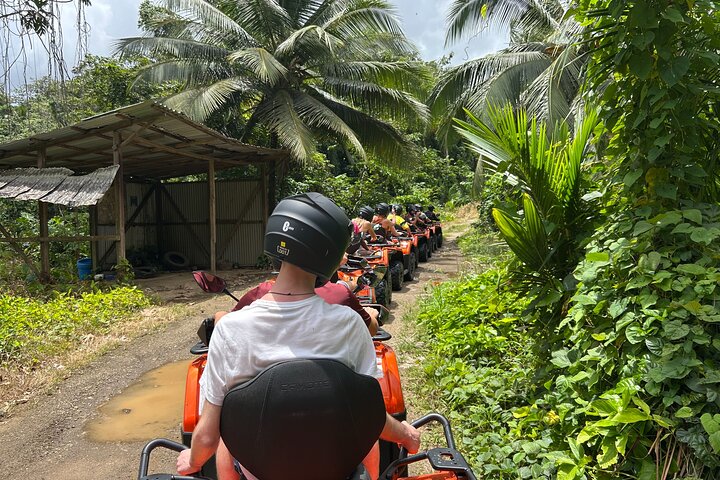 St Lucia ATV Tour : Waterfall, Plantation, Beach and Distillery