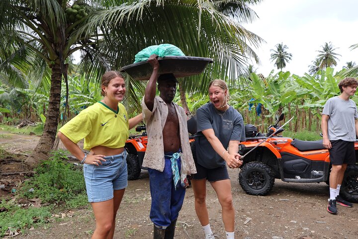 St Lucia ATV Tour : Waterfall, Plantation, Beach and Distillery