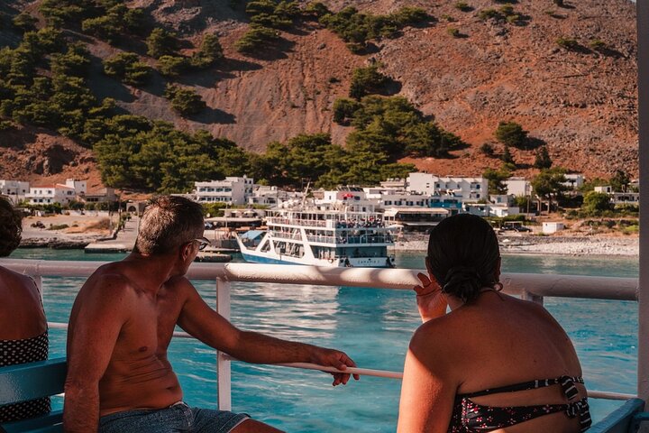 Crete : Samaria Easy way Gorge from Sfakia with Private Transfer