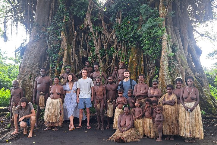 Blue Cave and Yakel Tribe tour