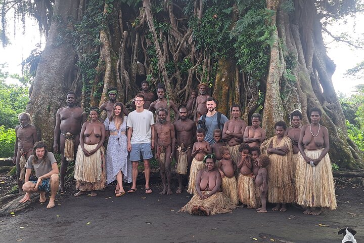 Blue Cave and Yakel Tribe tour