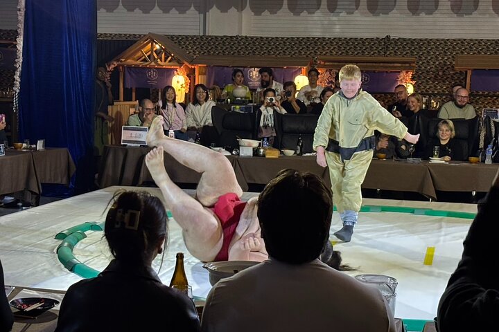 Up-Close Sumo Experience at Ochi Stable: Wear Kimono in Osaka