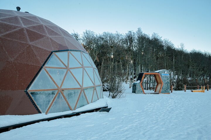 White Adventure with Sledge Ride and Snowmobile