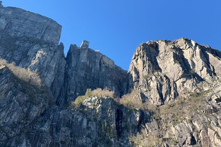 Fjord Tour with hidden cave, Preikestolen, Waterfalls and Goats