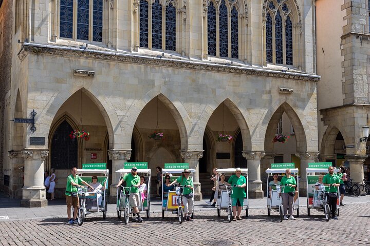 Münster Unpacked Tour : Rickshaw City Tour with Guide