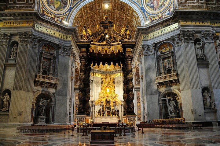 Vatican City St. Peter's Basilica Reserved Entry and Audio Guide