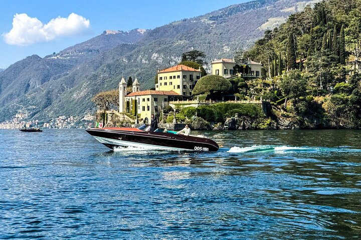 1H - 4H Private Boat Tour on Lake Como 6 pax