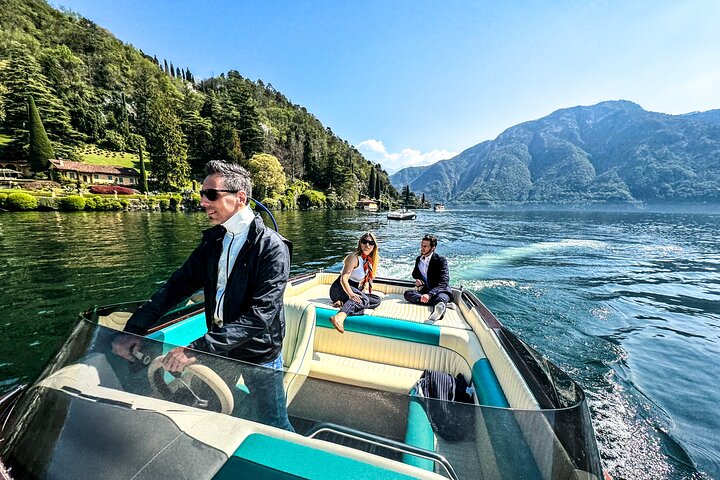 1H - 4H Private Boat Tour on Lake Como 6 pax