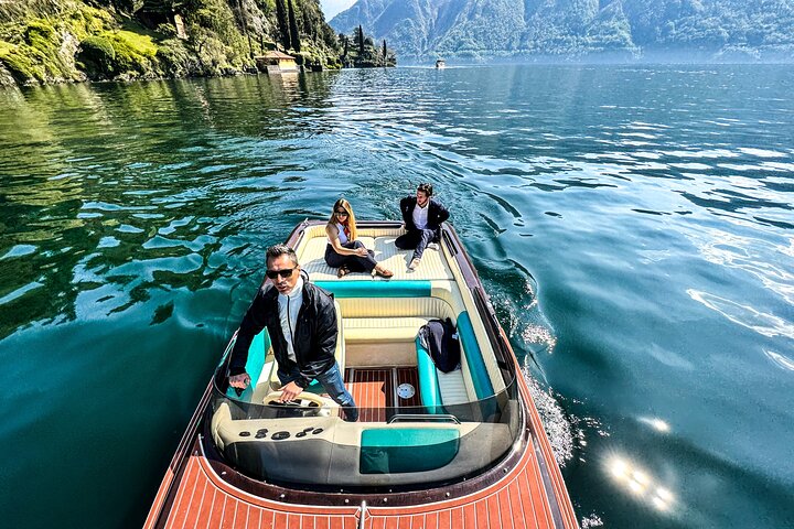 1H - 4H Private Boat Tour on Lake Como 6 pax