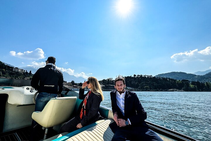 1H - 4H Private Boat Tour on Lake Como 6 pax