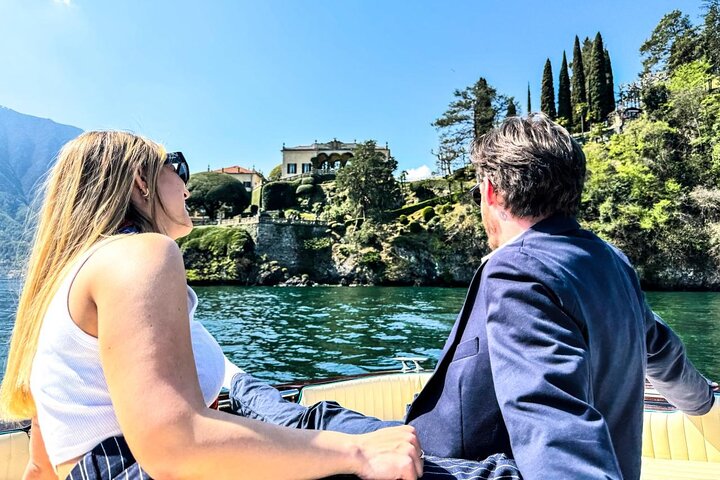 1H - 4H Private Boat Tour on Lake Como 6 pax
