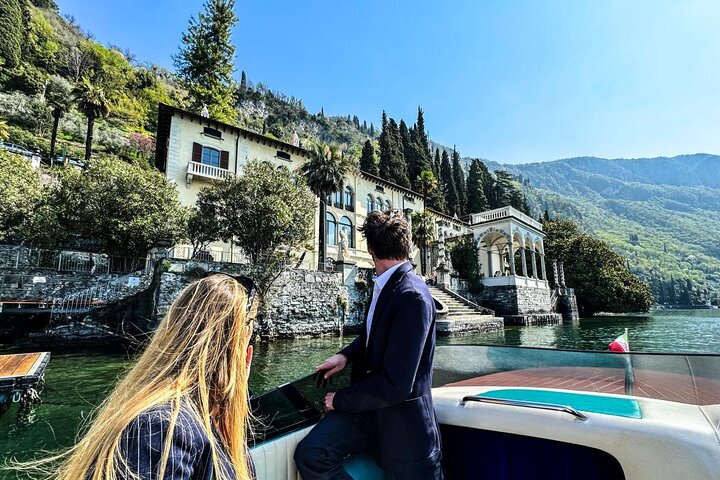 1H - 4H Private Boat Tour on Lake Como 6 pax