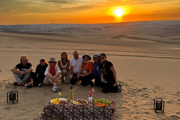 Paracas and Huacachina Exclusive Sunset Picnic Tour