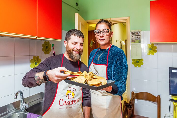 Authentic Tortelli Maremmani Class in a local home in Orbetello