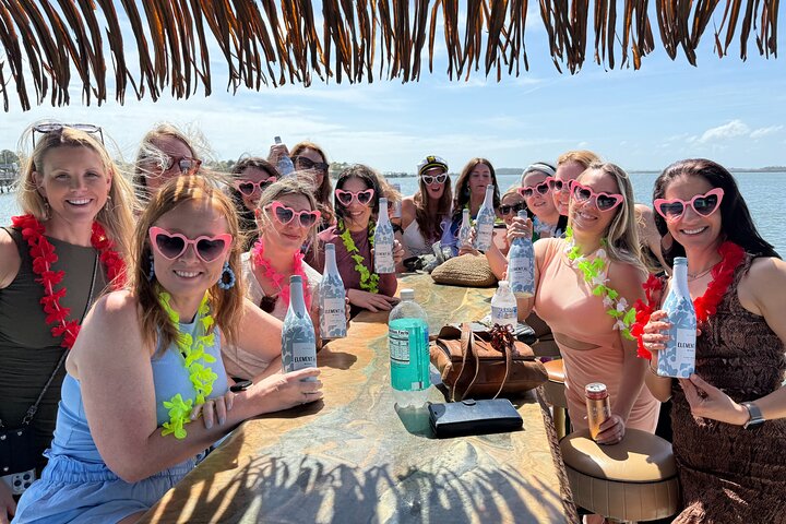 2-Hour Tiki Boat Tour in Folly Beach