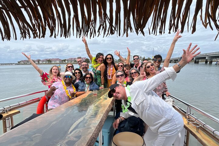 2-Hour Tiki Boat Tour in Folly Beach