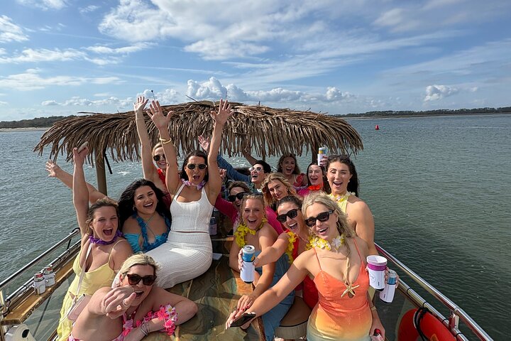2-Hour Tiki Boat Tour in Folly Beach