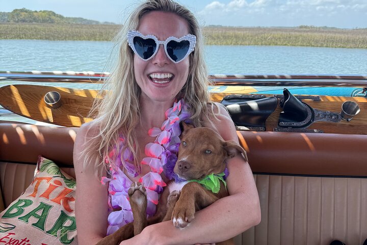 2-Hour Tiki Boat Tour in Folly Beach