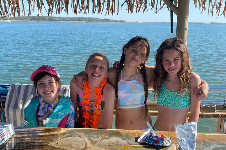 2-Hour Tiki Boat Tour in Folly Beach