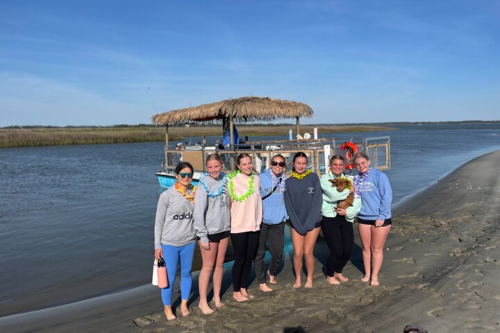 2-Hour Tiki Boat Tour in Folly Beach
